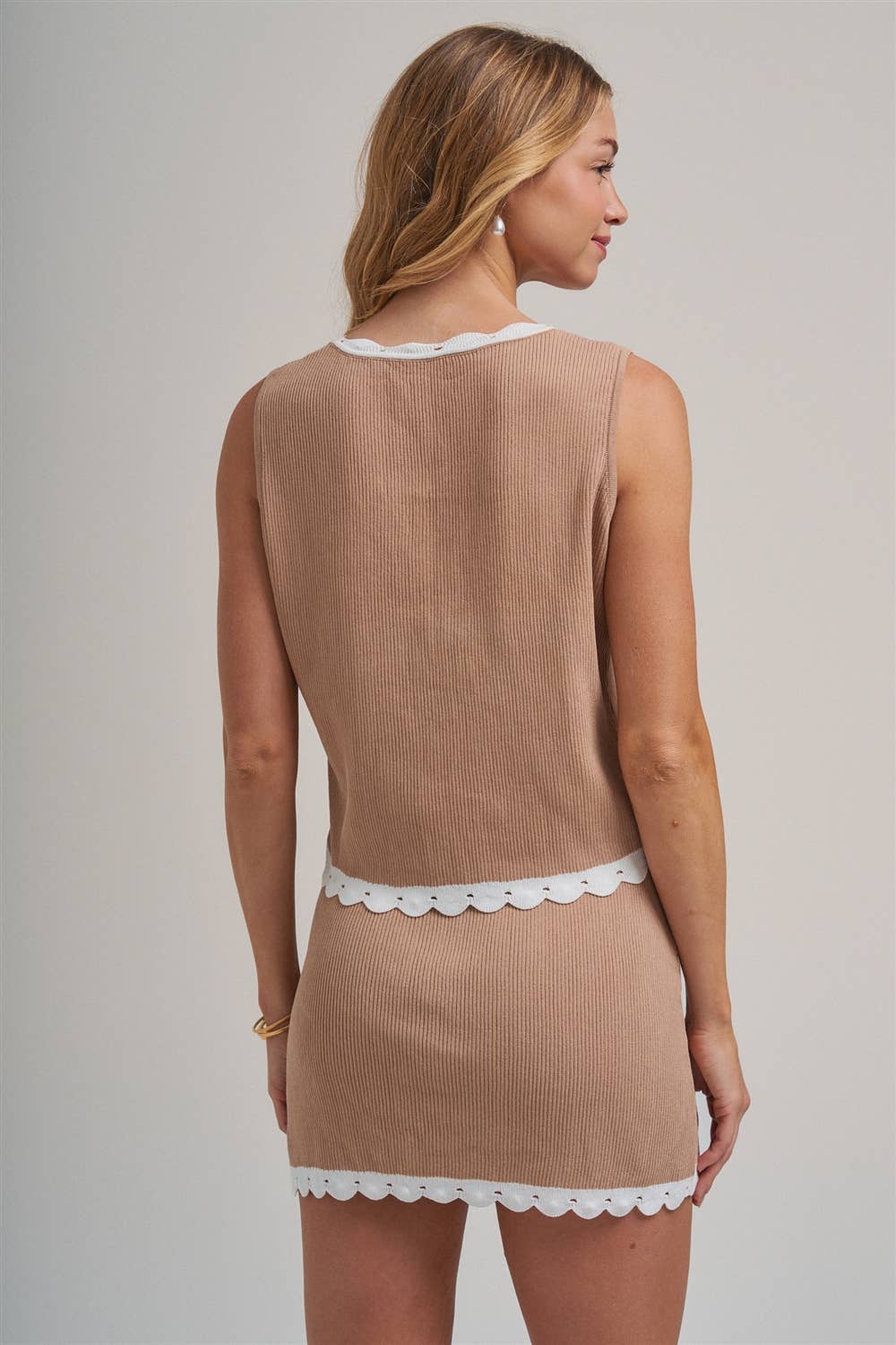 SWEATER RODEO VEST TOP WITH HORSE EMBROIDERY_JLT00154-01