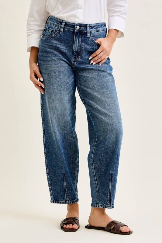 Weekend Plans Barrel Jeans