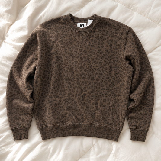 Leopard Game Day Varsity Sweatshirt