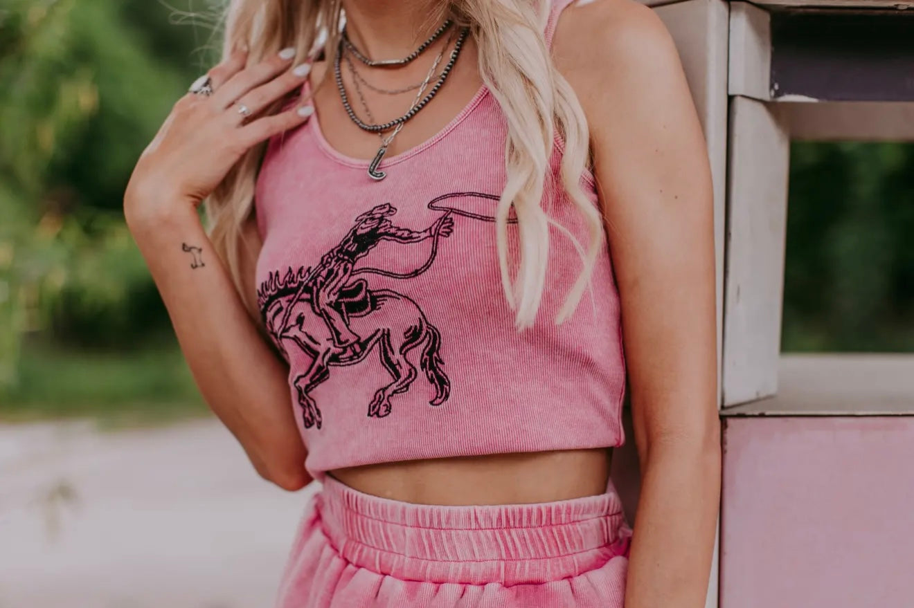 Bronc Bustin' Weekend 2 Piece Crop Set