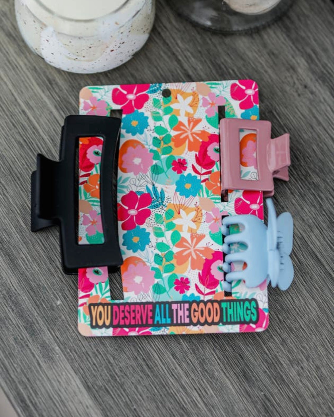 You Deserve All the Good Things!! Hair Clip Set