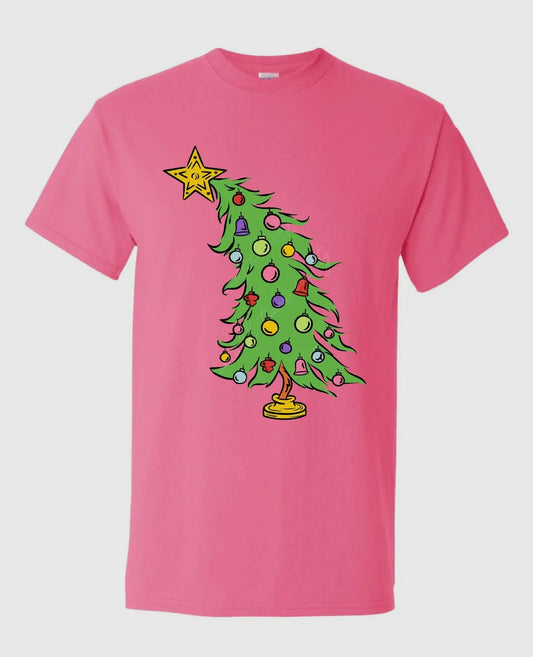 Who Christmas Tree Graphic Tee