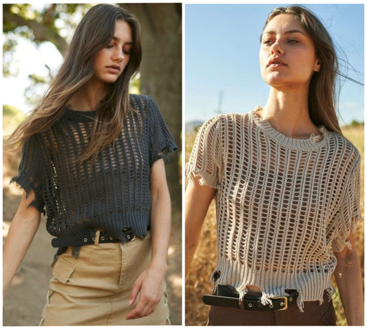 Beach Vibes Crochet Top