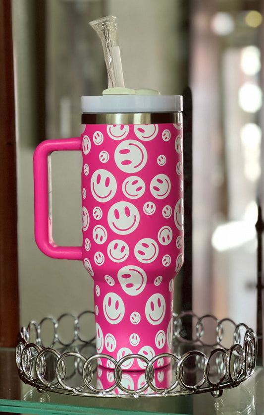 Happy Face 40 oz. Tumblers