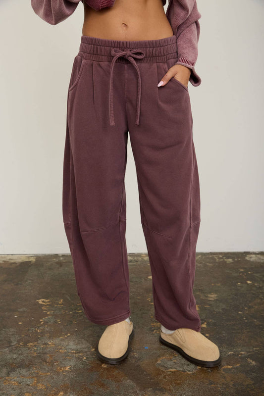 Slow Mornings Wide Leg Sweatpants
