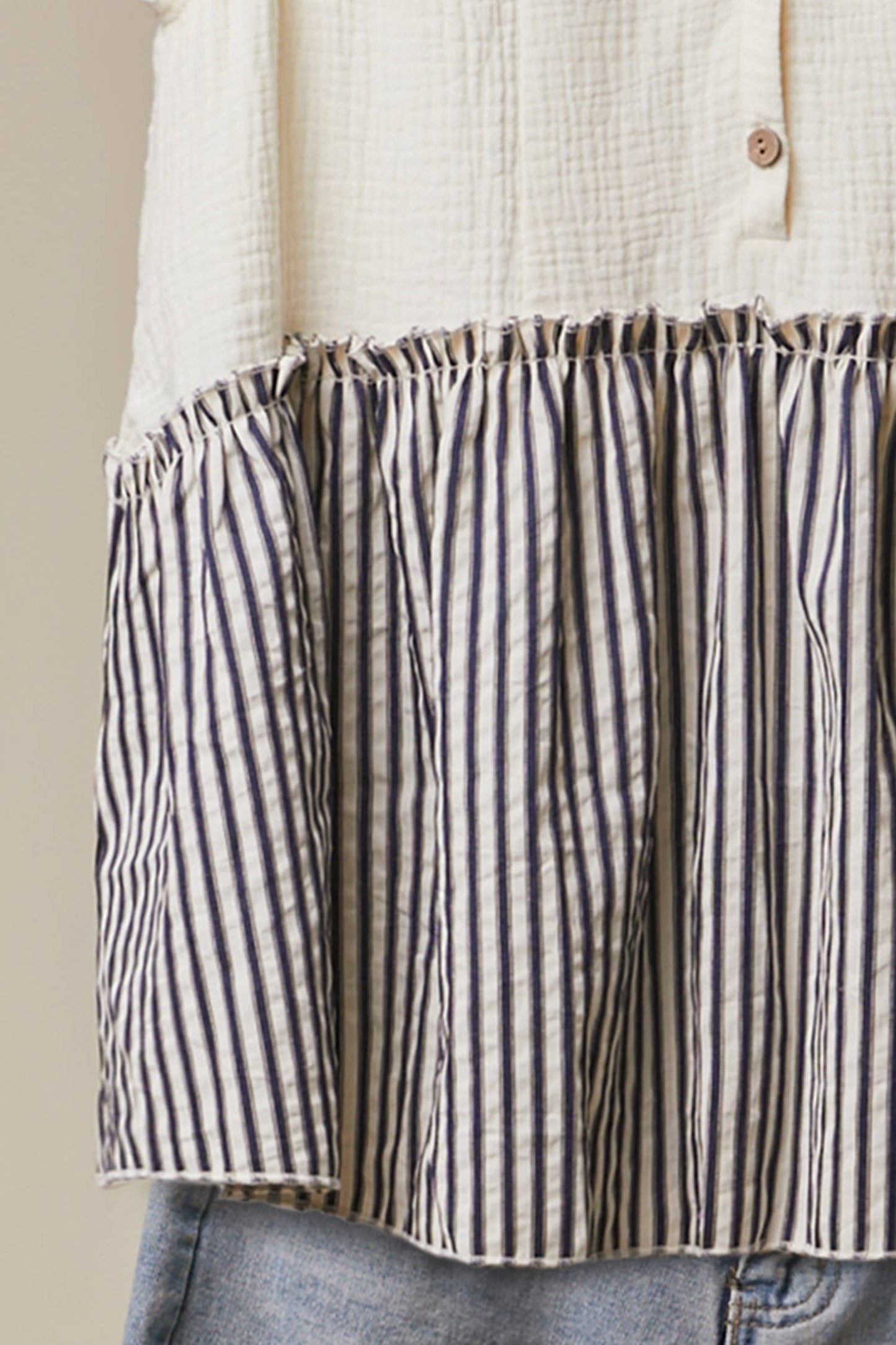 Seaside Striped Sleeveless Top