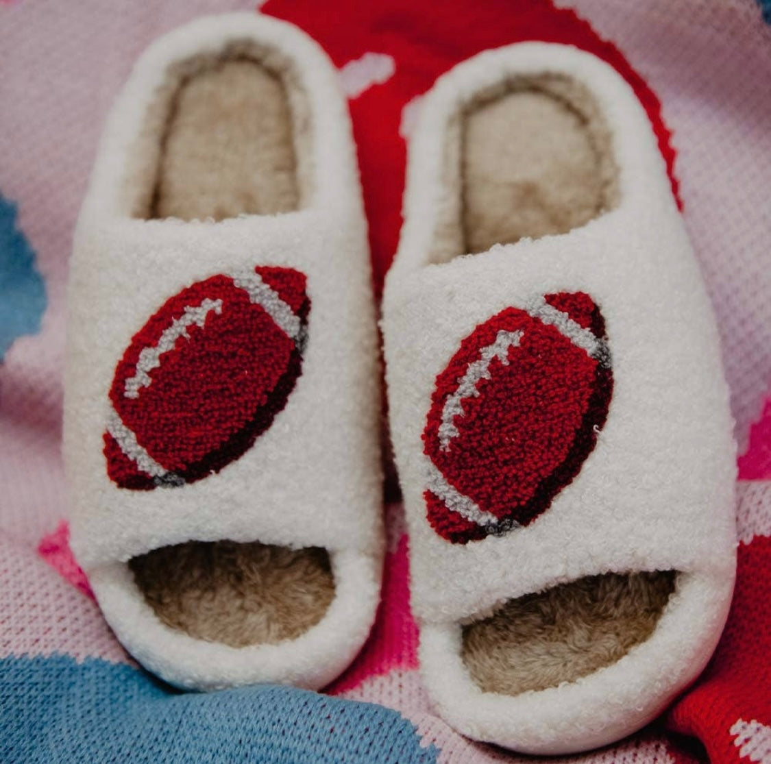 Football Game Day Slippers