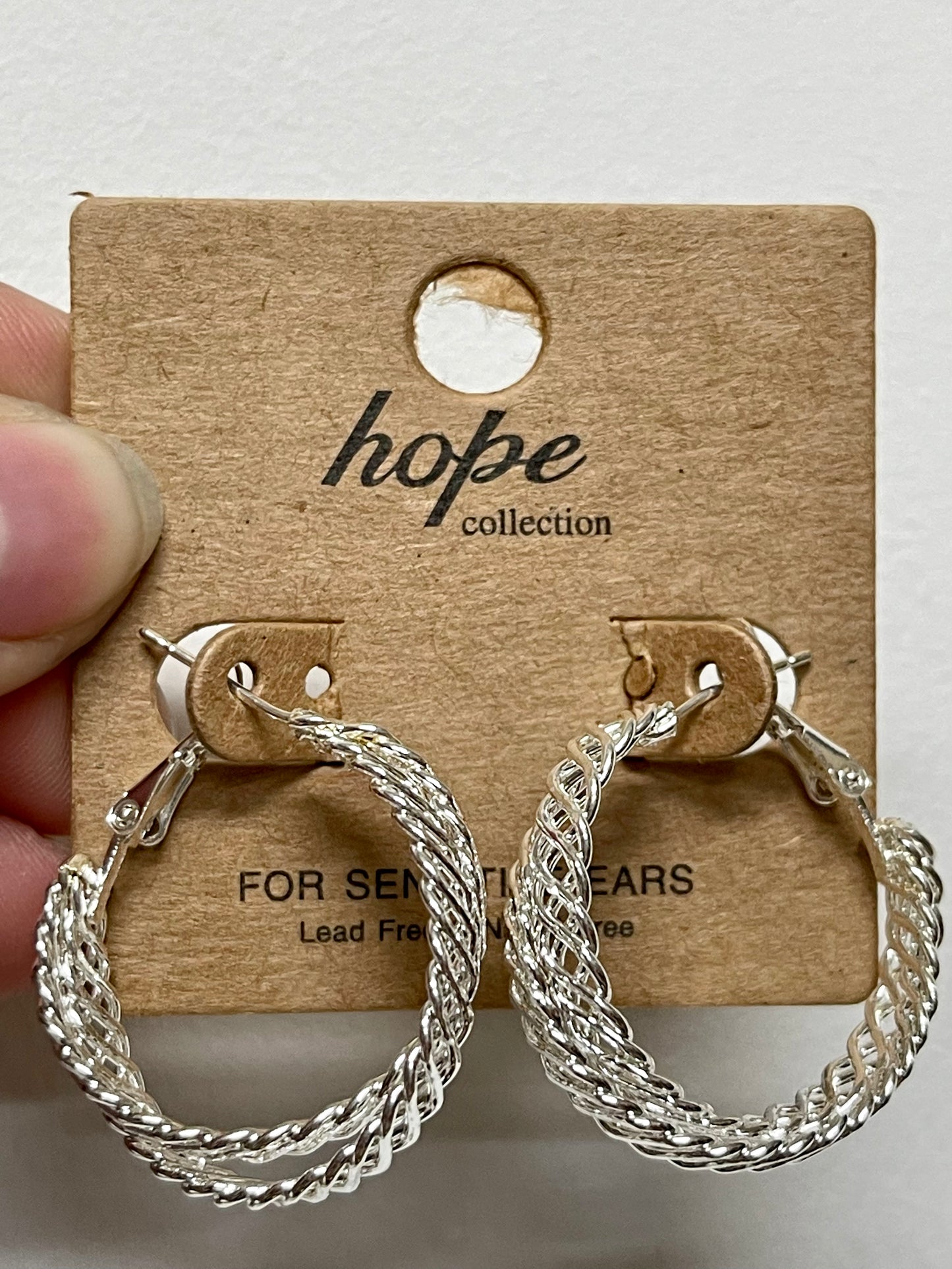 Weave Hoop Earrings