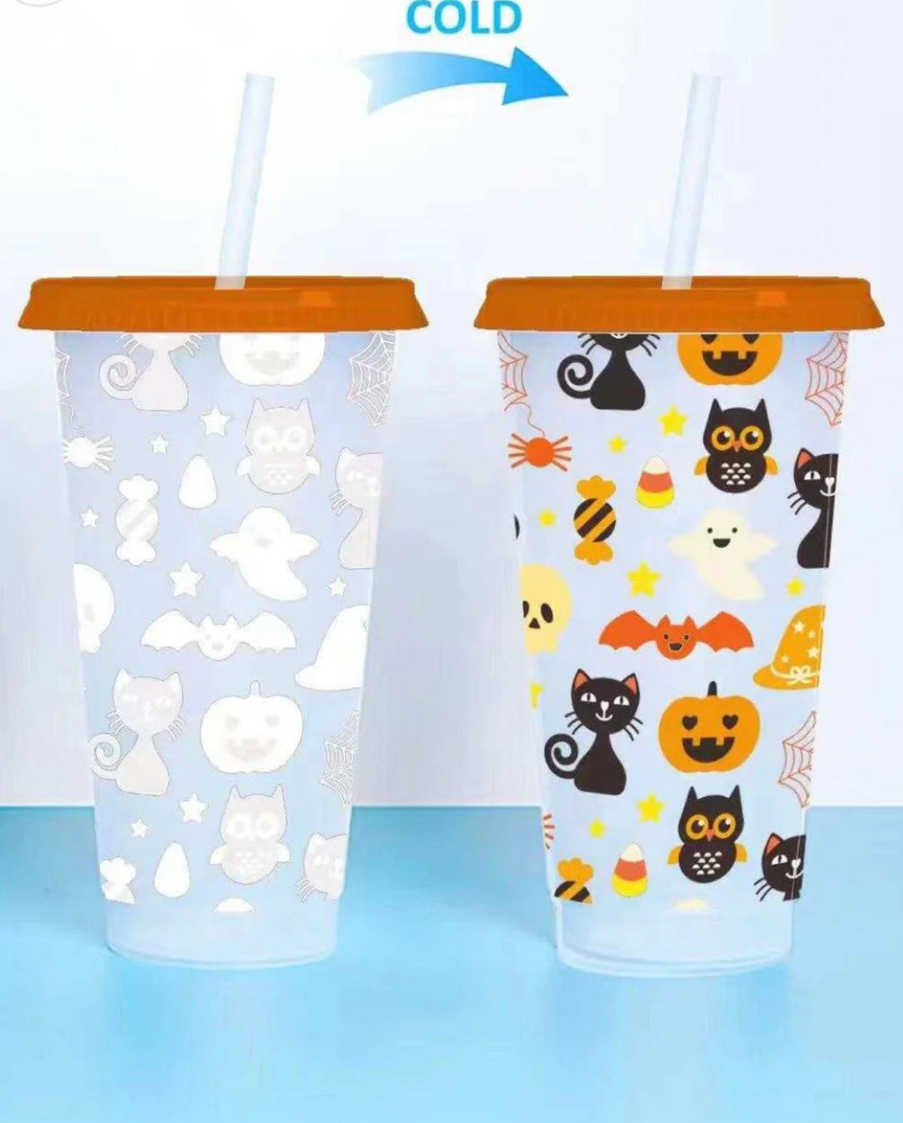 Halloween Color Change Cup