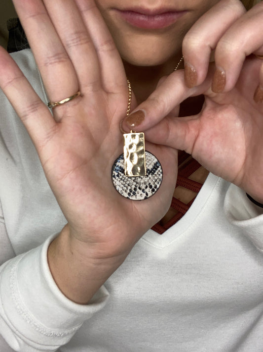 Snakeskin Necklace