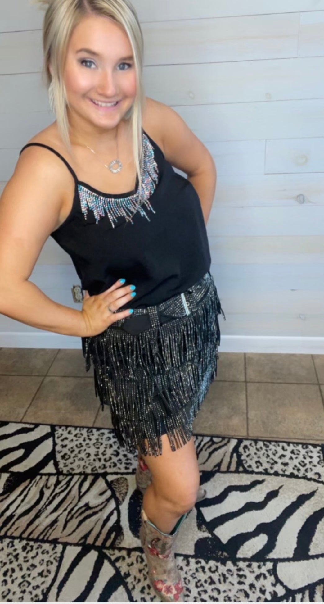 Rhinestone Cowgirl Cami Tank
