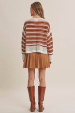 Load image into Gallery viewer, Sunset Drive Crochet Sweater