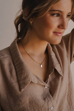 Load image into Gallery viewer, Believe In Miracles Mini Tag Necklace | Christian Jewelry