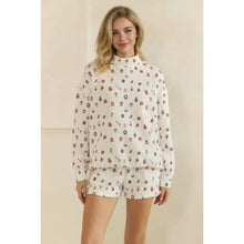 Load image into Gallery viewer, Cozy Holiday Print Lounge Shorts