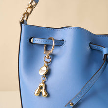 Load image into Gallery viewer, Bubble Letter Keychain Bag Charm