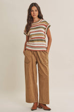 Load image into Gallery viewer, Seasonless Transitional Stripe Sweater  Vest