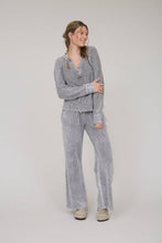 Load image into Gallery viewer, In My Comfy Era Mineral Washed High Waist Drawstring Lounge Pants