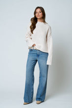 Load image into Gallery viewer, Harvest Lane Mock Neck Oversized Knit Sweater