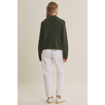 Simple Comfort 2-Way Zip Everyday Sweater Jacket With Pockets