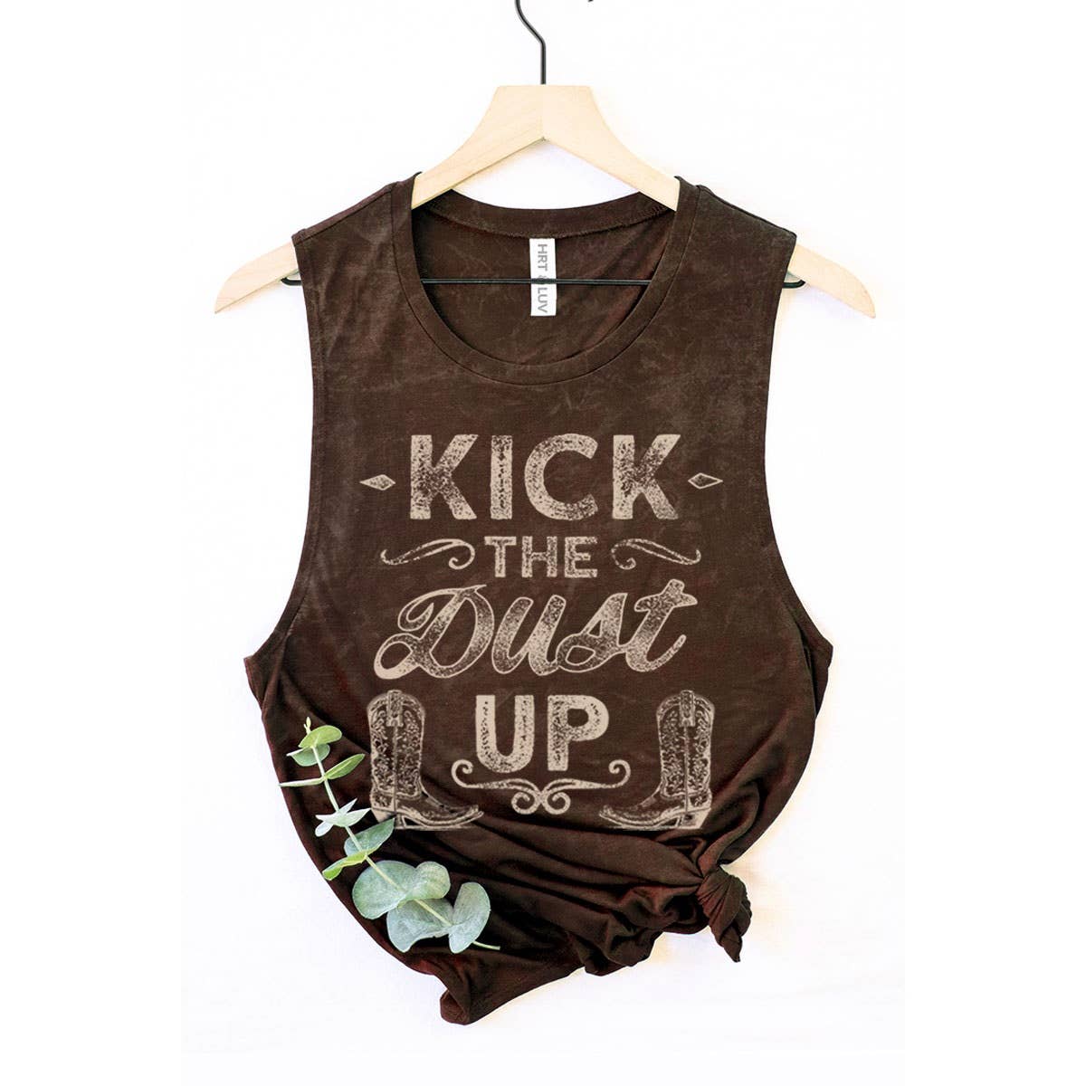 Kick The Dust Up Graphic Tank Top