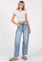 Load image into Gallery viewer, LM SIDE SEAM DETAILING HIGH RISE COMFORT BARREL JEANS