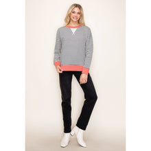 Load image into Gallery viewer, Between the Lines Crewneck Pullover