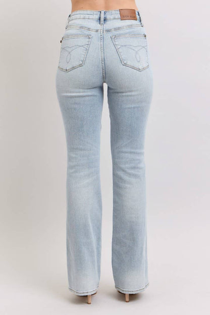 JB Western Stitch Pocket Tummy Control Bootcut Jeans
