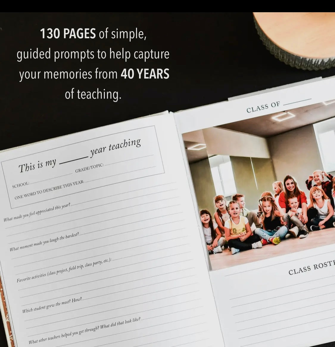 Teacher Memory Book
