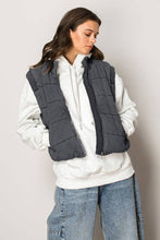Load image into Gallery viewer, Foggy Morning Quilted vest