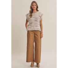Load image into Gallery viewer, Soft Horizon Space-Dye Side Button Sweater Vest