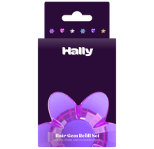 Load image into Gallery viewer, Hally Gem Pen HEARTS, STARS &amp; FLOWERS Refills - 90 Count