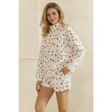 Load image into Gallery viewer, Cozy Holiday Print Lounge Shorts