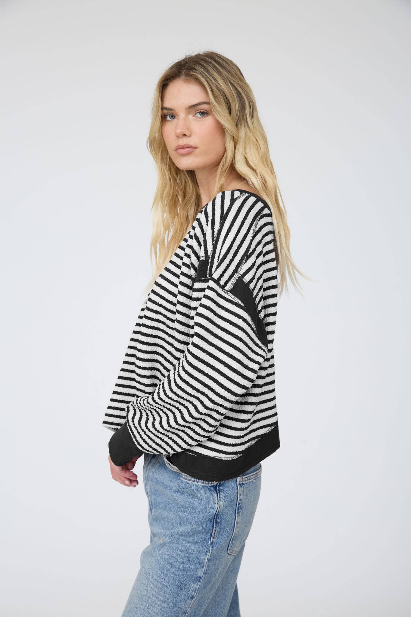 Espresso Yourself Striped Top