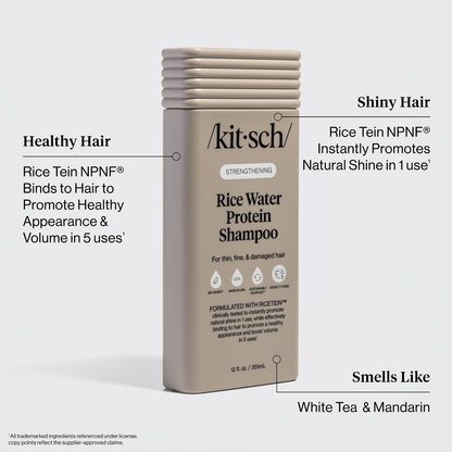 Strengthening Rice Water Shampoo & Conditioner