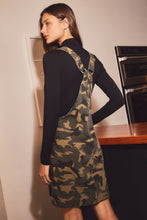 Load image into Gallery viewer, Camo Overall Dress