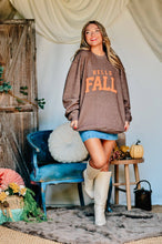Load image into Gallery viewer, Hello Fall Knit Sweatshirt