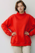 Load image into Gallery viewer, On Repeat Reversible Mock Neck Sweatshirt Top