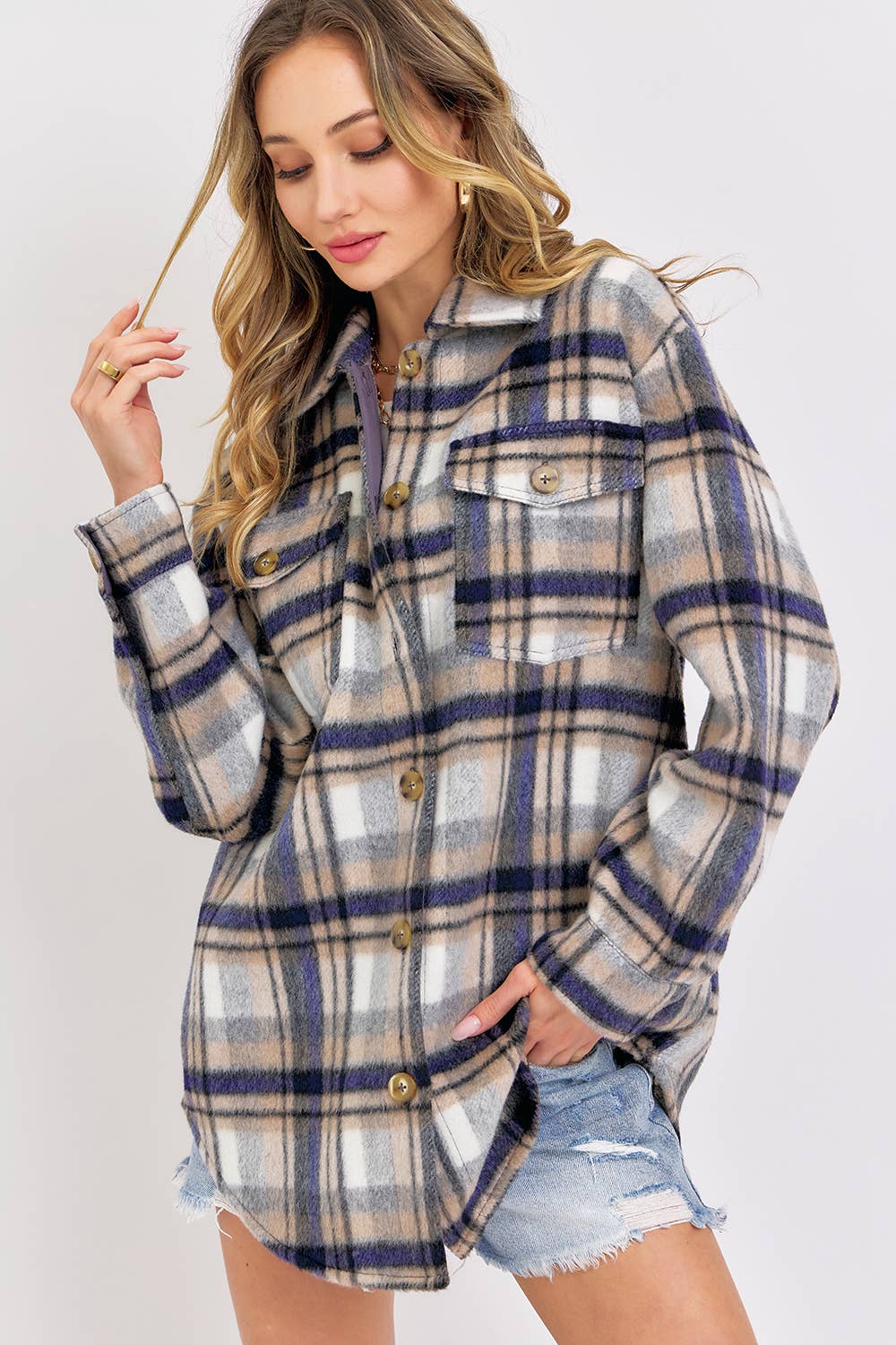 Chasing Fall Plaid Shacket
