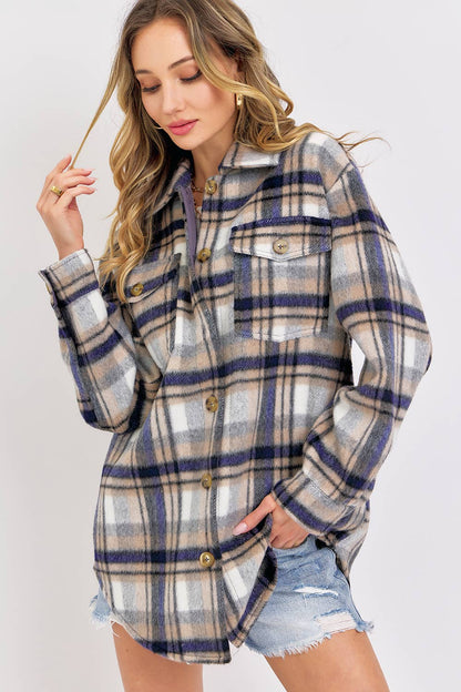 Chasing Fall Plaid Shacket