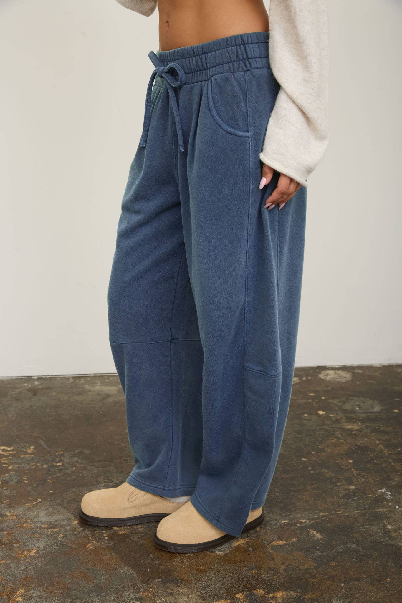 Slow Mornings Wide Leg Sweatpants