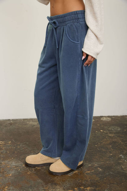 Slow Mornings Wide Leg Sweatpants