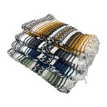 Load image into Gallery viewer, Western Style Blanket – 72" x 50" (Assorted Colors)