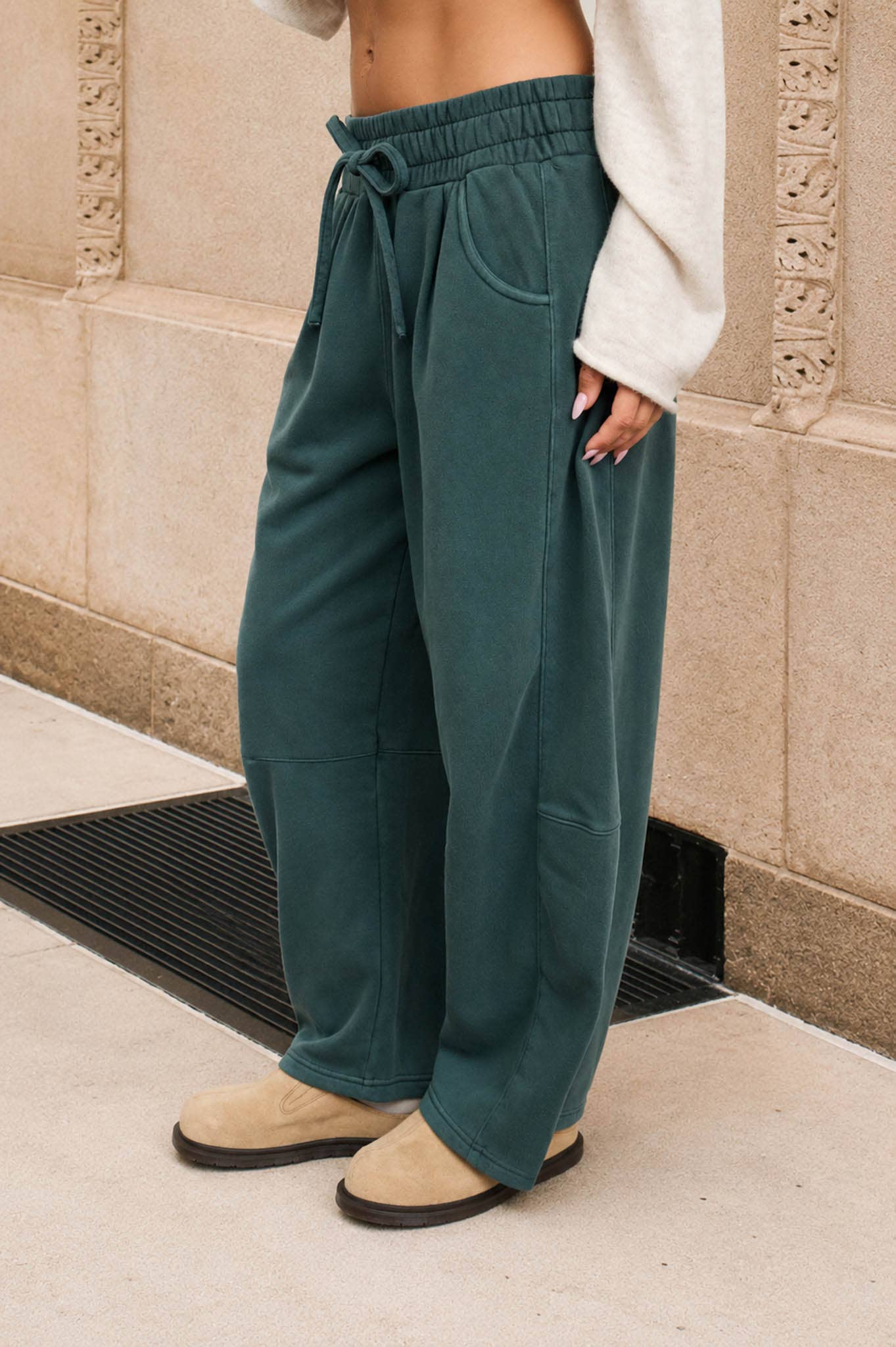 Slow Mornings Wide Leg Sweatpants