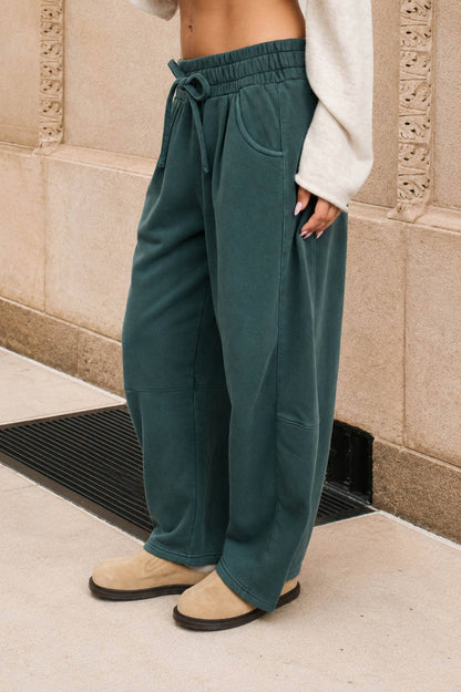 Slow Mornings Wide Leg Sweatpants