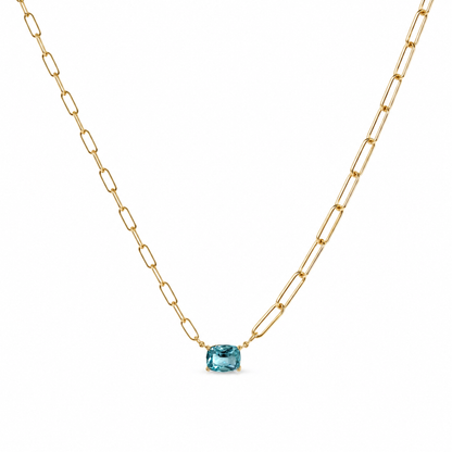 The Month Code Birthstone Necklace Collection