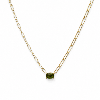 The Month Code Birthstone Necklace Collection