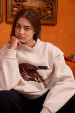Load image into Gallery viewer, Duck Season Mallard Embroidered Mock-Neck Sweatshirt