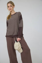 Load image into Gallery viewer, Chasing Lines Striped Knit Top