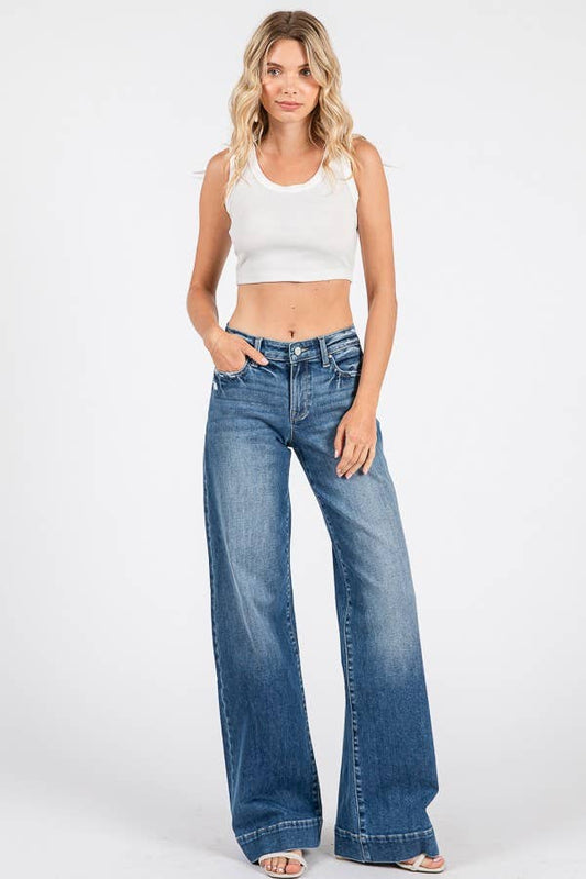 City Stroll Wide Leg Trouser Jeans