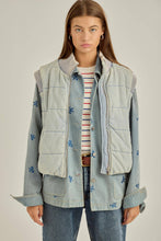 Load image into Gallery viewer, Foggy Morning Quilted vest